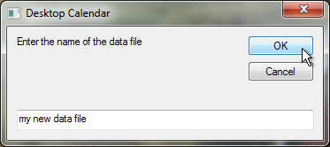 new data file name screenshot